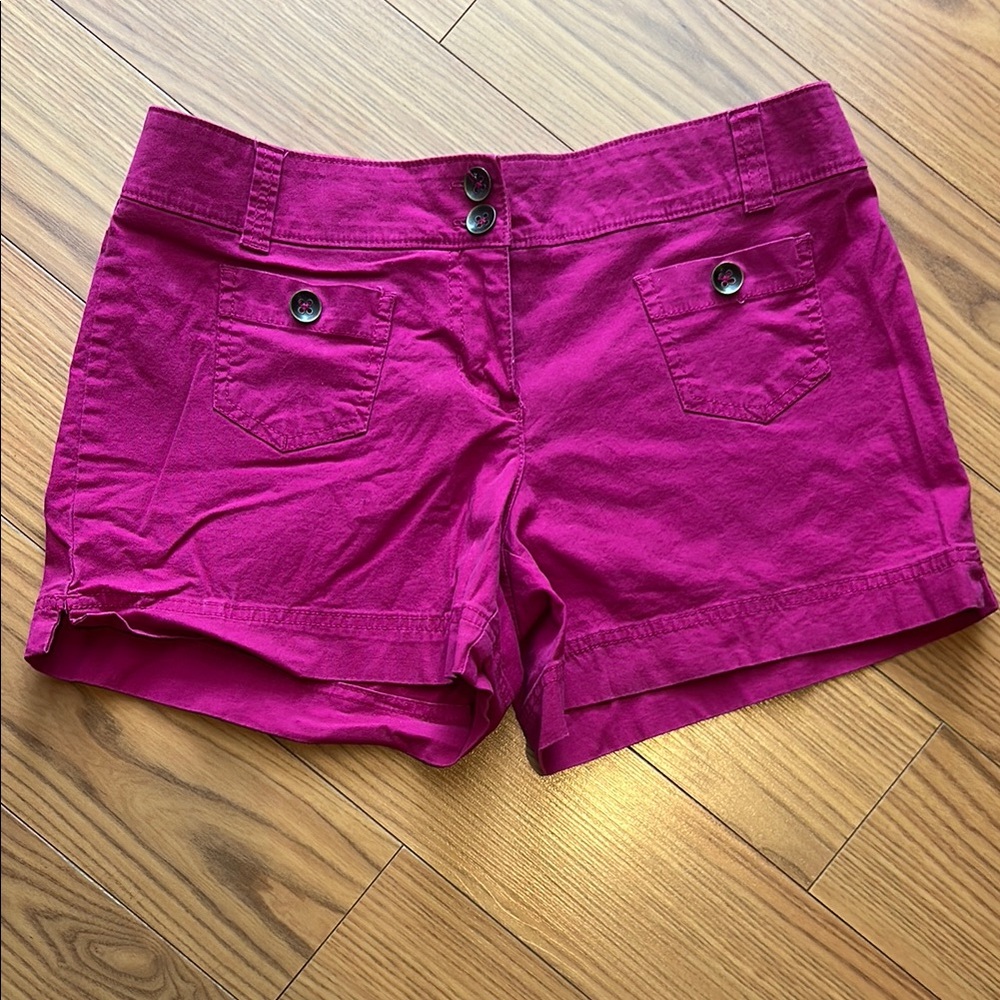 Women's Magenta Shorts